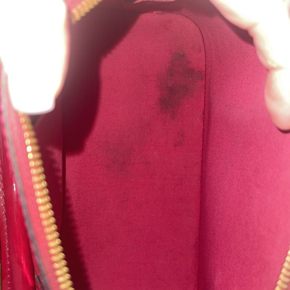 Authentic Louis Vuitton Vernis Rose Indien Alma BB - Picture 7 of 9